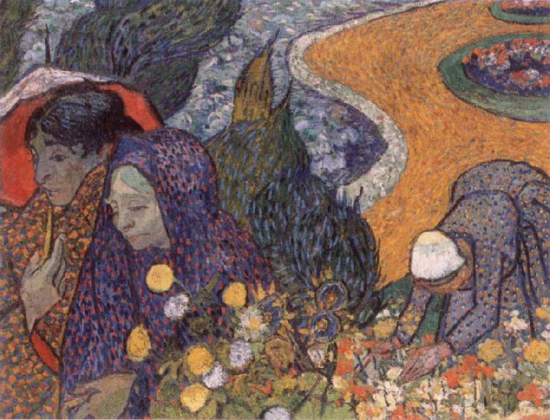 Vincent Van Gogh Memories of the Garden in Etten oil painting image
